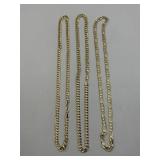 (3) COSTUME JEWELLERY NECKLACES