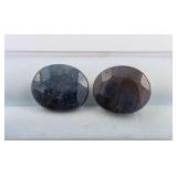 14.53 CT SAPPHIRE GEMSTONE PAIR,APPRAISAL $13400