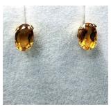 10KT YELLOW GOLD NATURAL CITRINE (1.02CT)