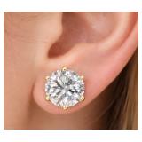 14K(0.8G),  MOISSANITE (1.84CT) EARRING