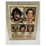 1977-78 O PEE CHEE CARD SIGNED BY GILBERT