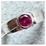 10K(0.75G),  BABY GENUINE GEMSTONE RING