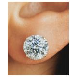 10K(1.26G), LAB DIAMOND (2.04CT)EARRING