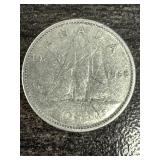 SILVER(2.36G), CANADA 10 CENT COIN