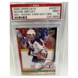 WAYNE GRETZKY GRADED PSA 9 2008 UPPER DECK HOCKEY