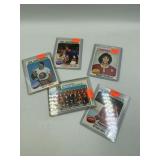 1975-76 O PEE CHEE HOCKEY NICE LOT 5 DIFFERENT EX