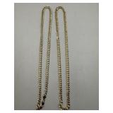 (2) COSTUME JEWELLERY NECKLACES