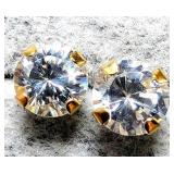 14K(0.31G),  CZ EARRING