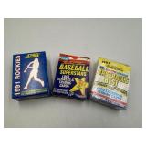 BASEBALL 3 SMALL BOX SETS