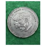 THE PRINCE OF WALES AND LADY DIANA SPENCER COIN