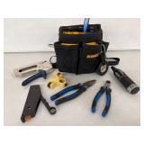 DEWALT BAG WITH ASSORTED TOOLS