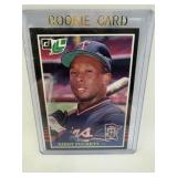 1985 DONRUSS LEAF KIRBY PUCKETT ROOKIE NM - MINT