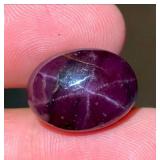 19.05 CT STAR GARNET GEMSTONE,APPRAISAL $14287