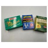 BASEBALL BOX SETS LOT OF 3