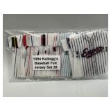 1994 KELLOGG'S CANADA FELT JERSEY COMPLETE SET 28