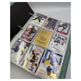 BINDER OF ASSORTED HOCKEY CARDS
