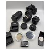 CANON EOS REBEL T5 DIGITAL CAMERA WITH LENS