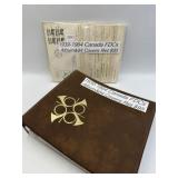 CANADA 64 FIRST DAY COVERS WITH ALBUM