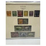 CANADA STAMPS 1928-29 CATALOGUE $200