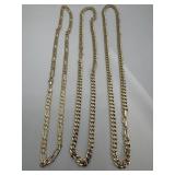 (3) COSTUME JEWELLERY NECKLACES