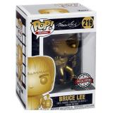 FUNKO POP MOVIES GOLD BRUCE LEE #219 FIGURE