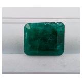 5.24 CT BRAZILIAN EMERALD GEMSTONE,APPRAISAL