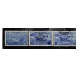 CANADA (3) AIRMAIL SPE DEL STAMPS MINT & USED