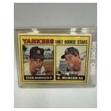 1967 O PEE CHEE BASEBALL BOBBY MURCER ROOKIE