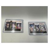 2 X 1980-81 TOPPS UNSCRATCHED LEADERS GRETZKY AND