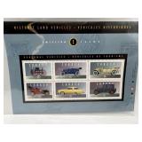 SOUVENIR SHEET - HISTORIC LAND VEHICLES - 1993
