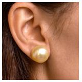 14K FRESH WATER PEARL EARRING