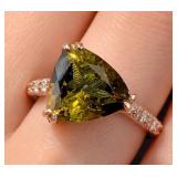 10K(1.74G),  PINK TOURMALINE (1.5CT), DIA