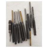LOT ASSORTED PIN PUNCHES