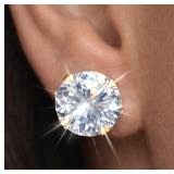 14K(0.3G), CZ 4MM EARRING