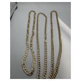 (3) COSTUME JEWELLERY NECKLACES