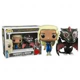 FUNKO POP GAME/THRONES DAENERYS & DROGON FIGURE