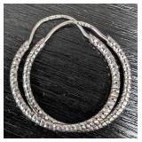 10K(0.67G),  SMALL HOOP EARRING