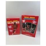 MICHAEL JORDAN SEALED BOXES VALENTINES 32 AND 38