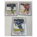 3 ROOKIE CARRDS 1981-82 TOPPS MINT CONDITION