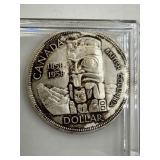 CANADA 1958 SILVER DOLLAR