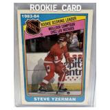 1984-85 O PEE CHEE #385 STEVE YZERMAN ROOKIE