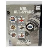CANADA POST NHL STAMP SHEET 2001 WITH FOLDER