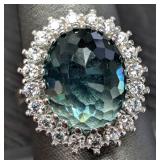 SILVER(5.28G),  CZ RING