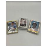 3 COMPLETE BASEBALL SETS MINT AND COMPLETE