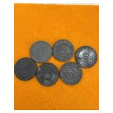 REICHSPFENNING COINS