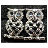 SILVER(1.38G),  BLACK ONYX EARRING