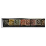 CANADA VICTORIA STAMPS 1870 8 - 1/2 CENT - 6 CENT
