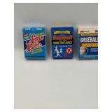 BASEBALL SMALL BOX SETS X 3