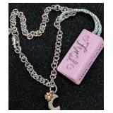 SILVER(3.39G), DIAMOND (0.01CT) BRACELET 6'