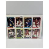 STEVE YZERMAN UNCUT PANELS 1986-87 O PEE CHEE AND